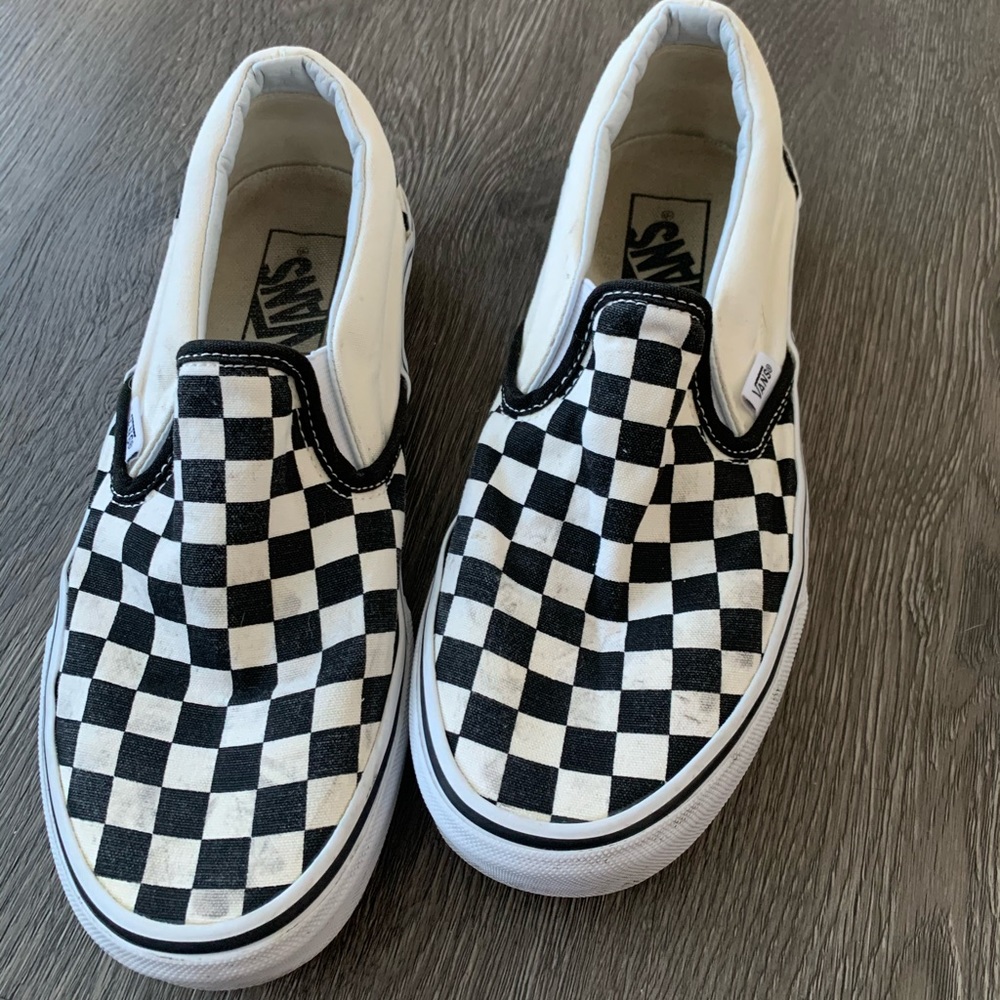 Checkered vans